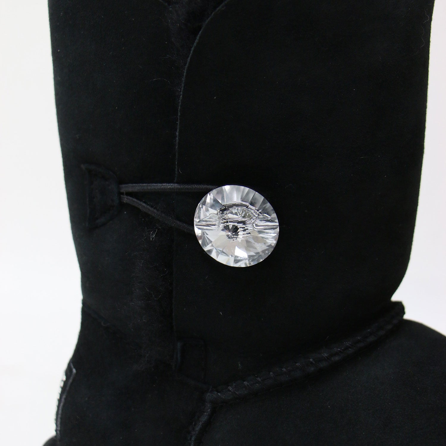 UGG (アグ) ベイリーボタン ブリング ショート ムートンブーツ 