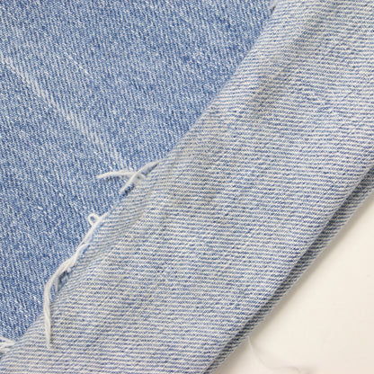 ルーズ デニム パンツ / LOOSE DENIM ワイド カットオフ USED加工 コットン