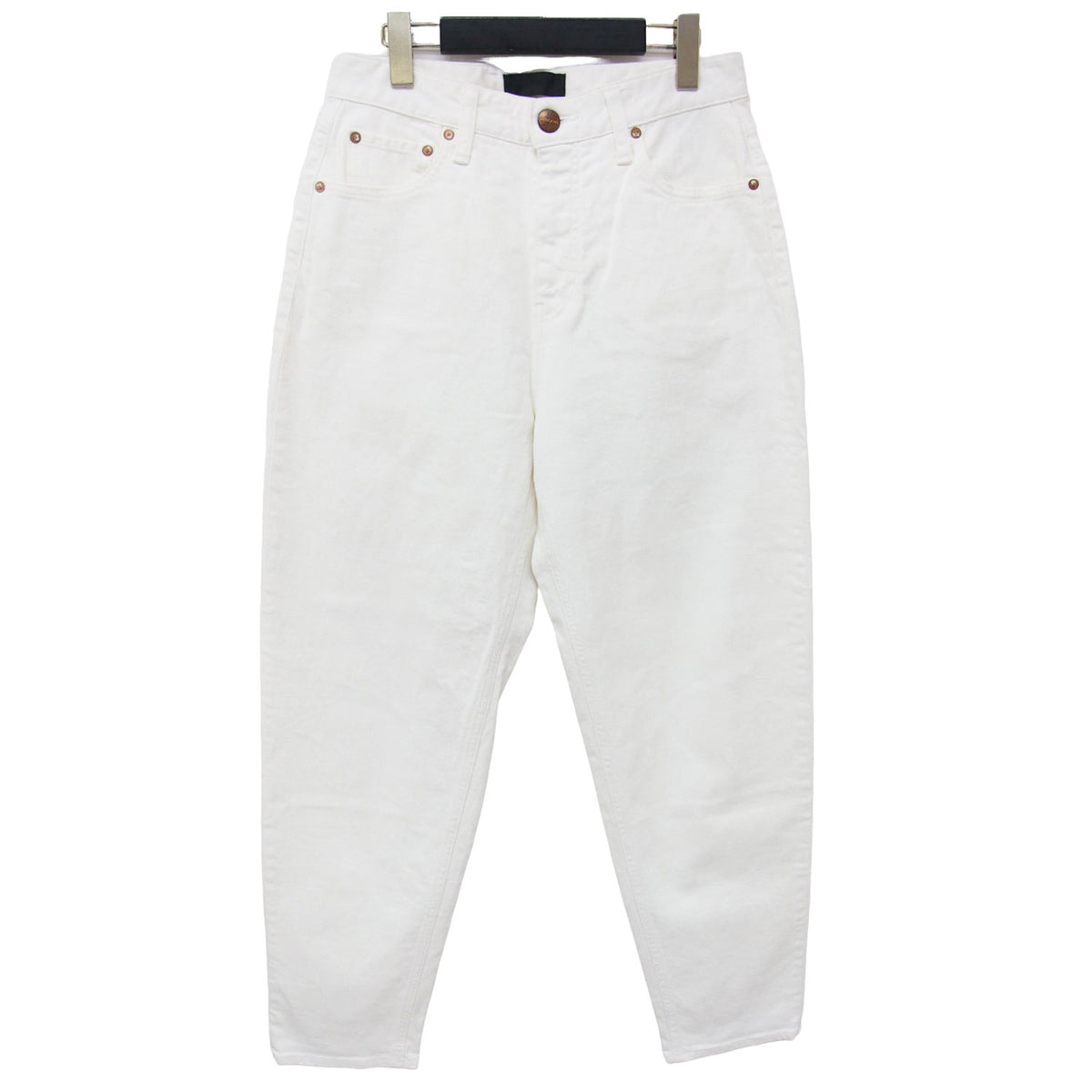 カーブ テーパード デニム パンツ 552449 / Beth ハイウエスト ストレッチ コットン