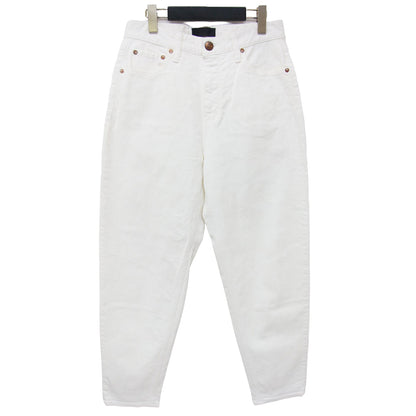カーブ テーパード デニム パンツ 552449 / Beth ハイウエスト ストレッチ コットン