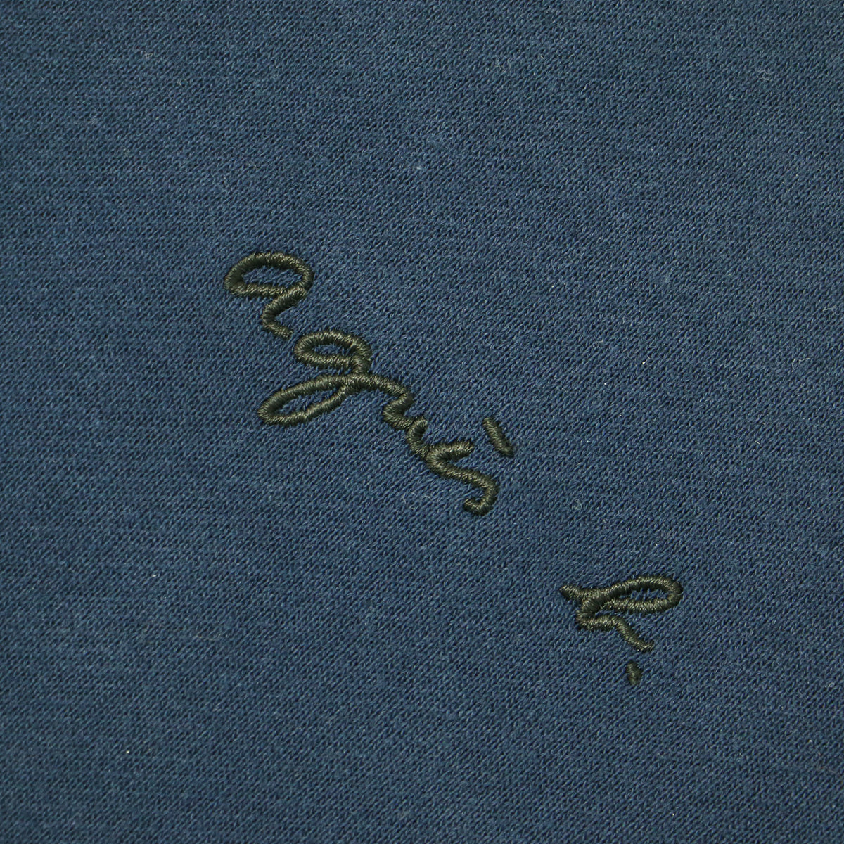 × ADAM ET ROPE 別注 カーディガン プレッション / CARDIGAN PRESSIONS 長袖 スウェット クルーネック 裏起毛 ロゴ 刺繍 スナップボタン コットン
