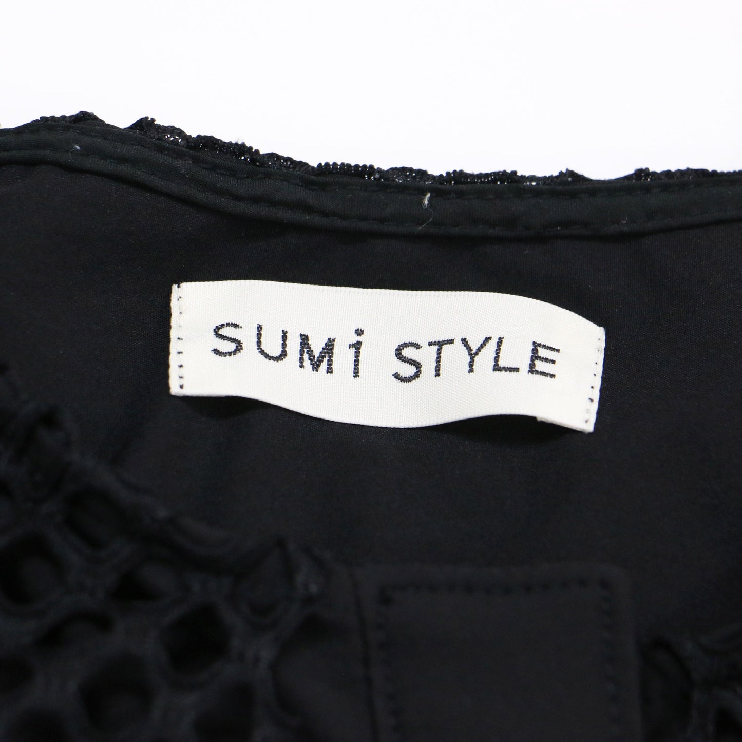 メッシュ ノースリーブ トップス / ブラウス シャツ クルーネック レイヤード