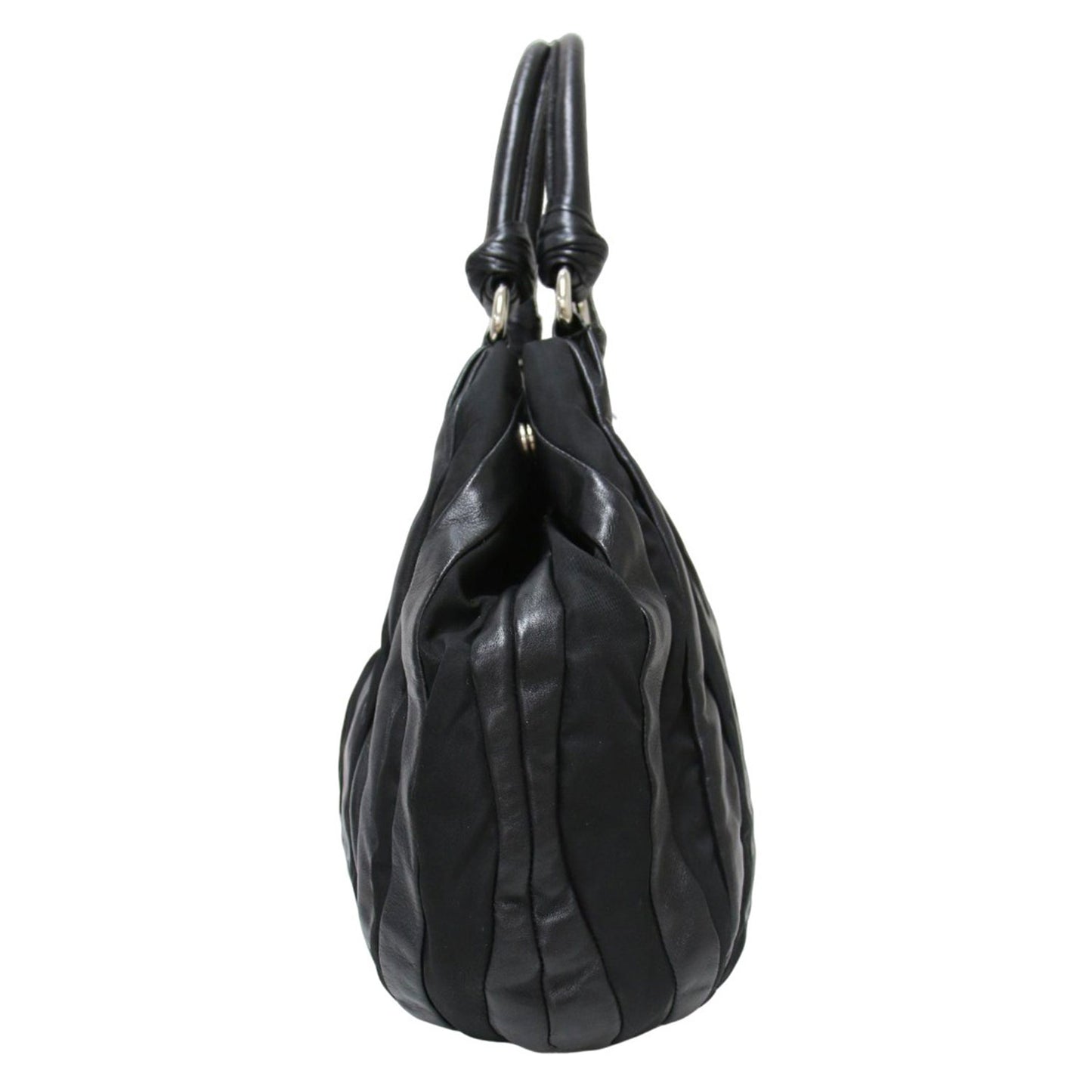 クリムソン ストライプ ハンドバッグ BR3994 / トートバッグ ロゴ レザー ナイロン