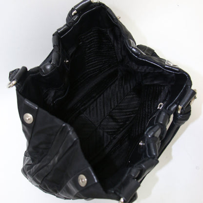 クリムソン ストライプ ハンドバッグ BR3994 / トートバッグ ロゴ レザー ナイロン