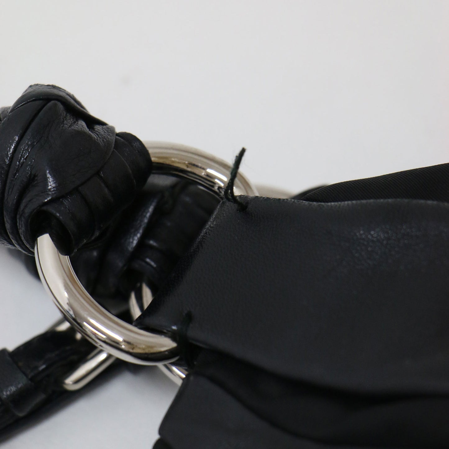 クリムソン ストライプ ハンドバッグ BR3994 / トートバッグ ロゴ レザー ナイロン