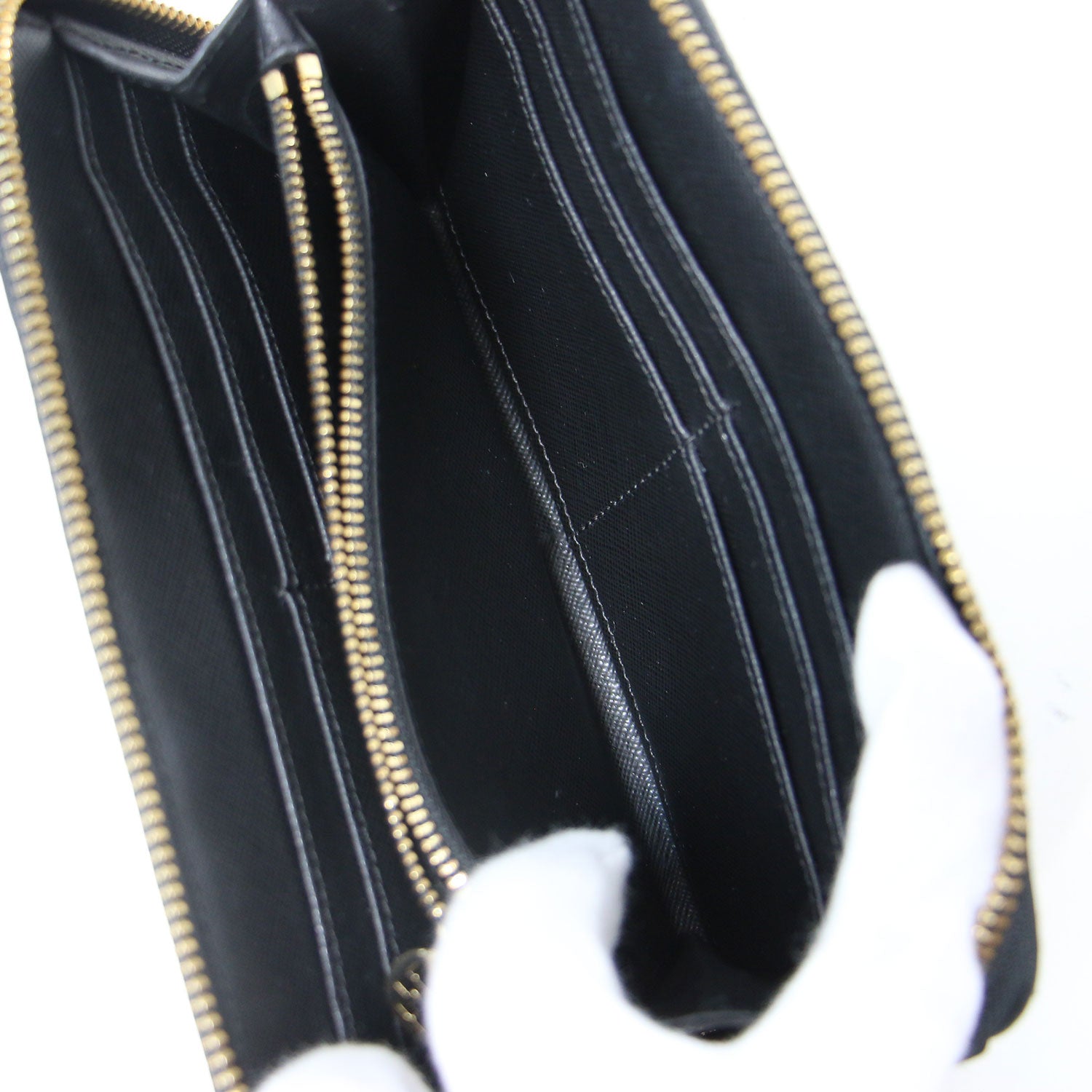 TORY BURCH (トリーバーチ) レオパード ラウンドジップ ロング  