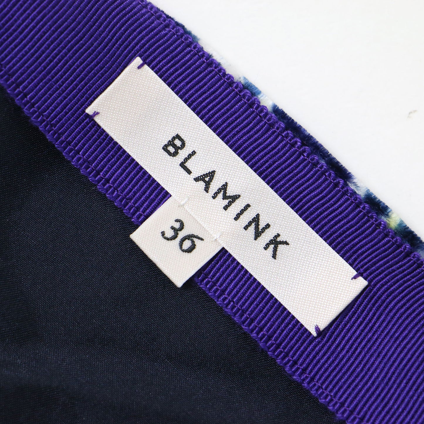 WINTER ベルベット フラワー スカート / 小花柄 プリント ロング フレア シルクブレンド