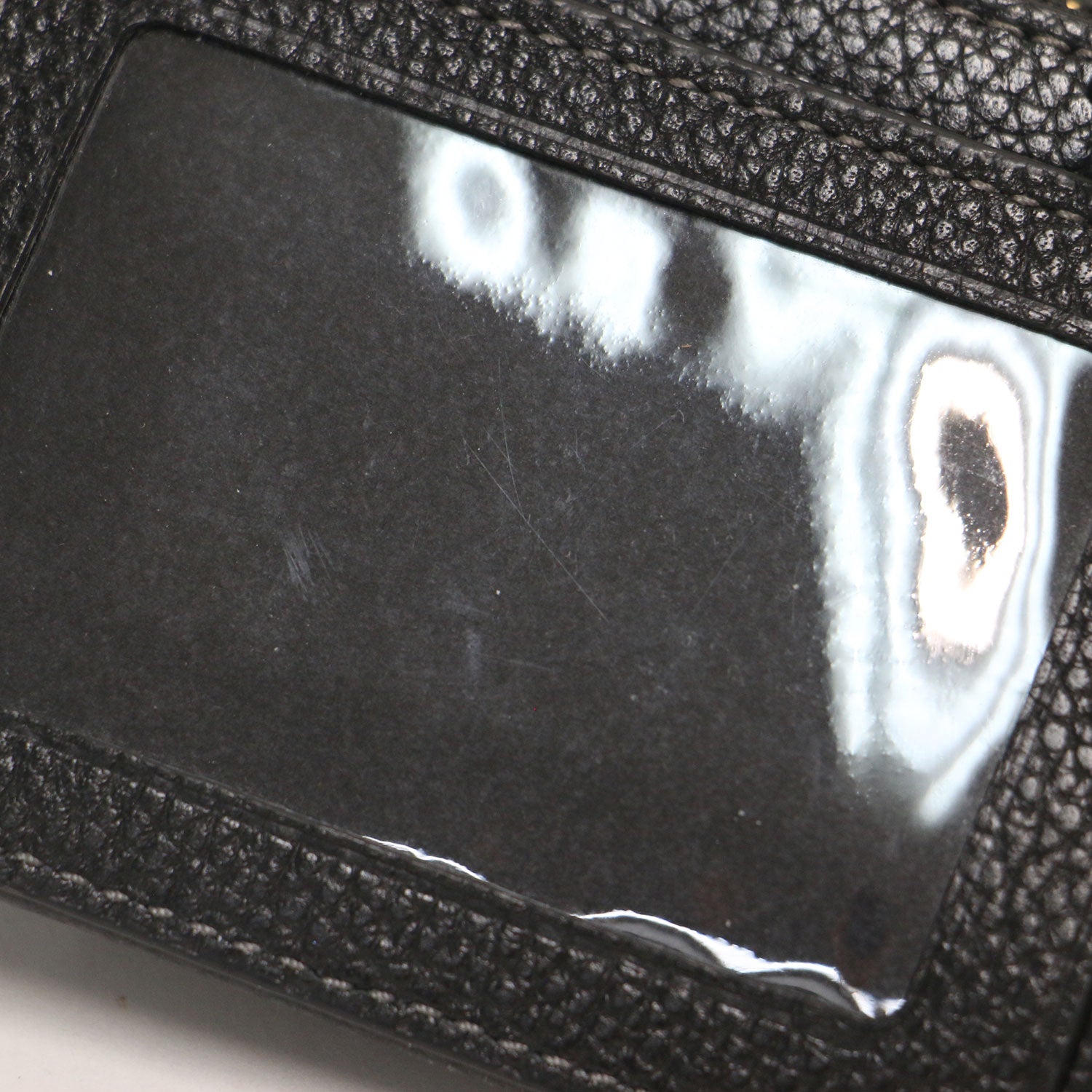 COACH (コーチ) 24秋冬 ミニ スキニー ID ケース / 型押し レザー