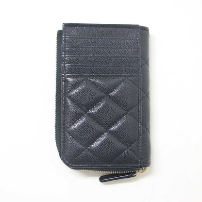 クラシック ジップ カードケース グレインド シャイニー カーフスキン AP3179 / マトラッセ フラグメントケース コインケース 財布 イタリア製