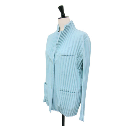 プリーツ ロングスリーブ ジャケット IM04FD920 / サテン パイピング