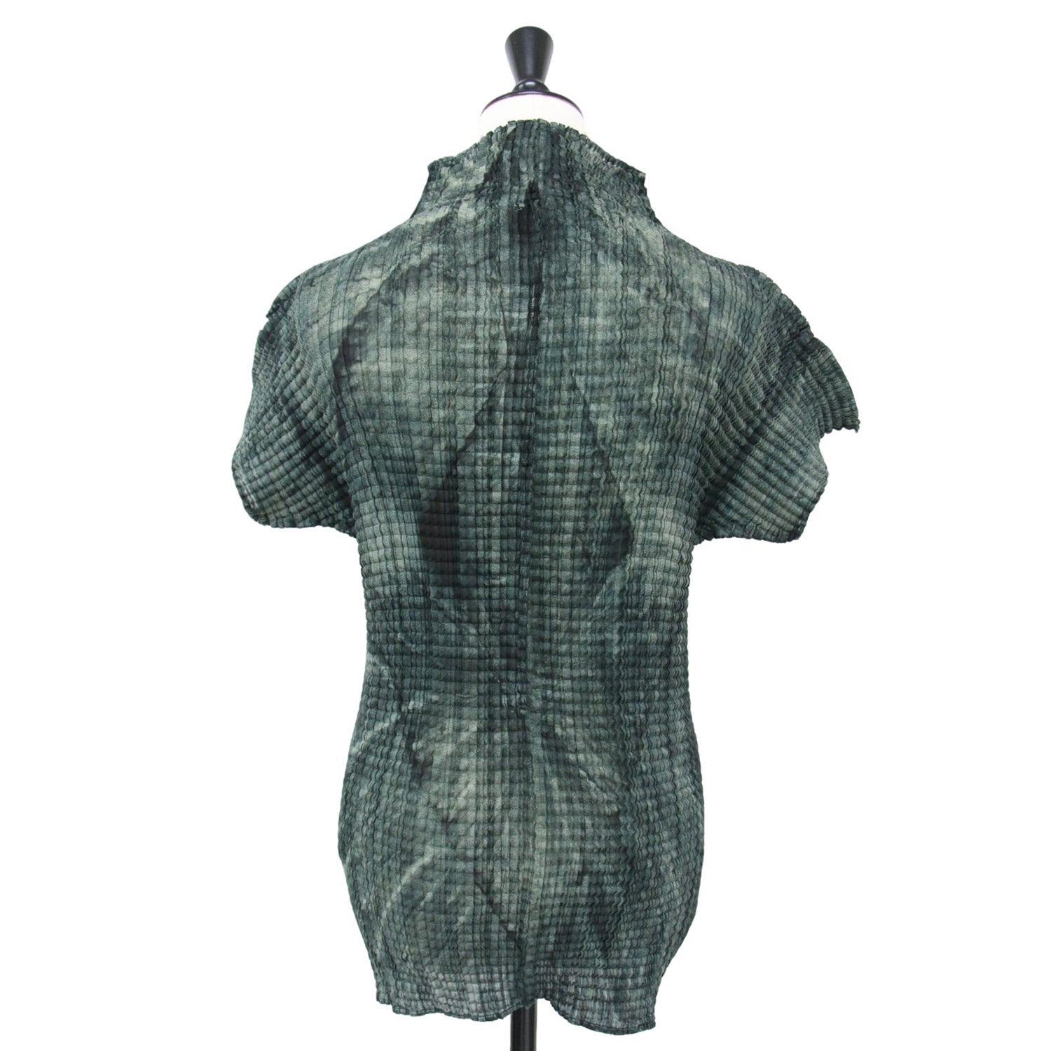 me ISSEY MIYAKE LIFE ハイネックカットソー トップス 緑｜トップス