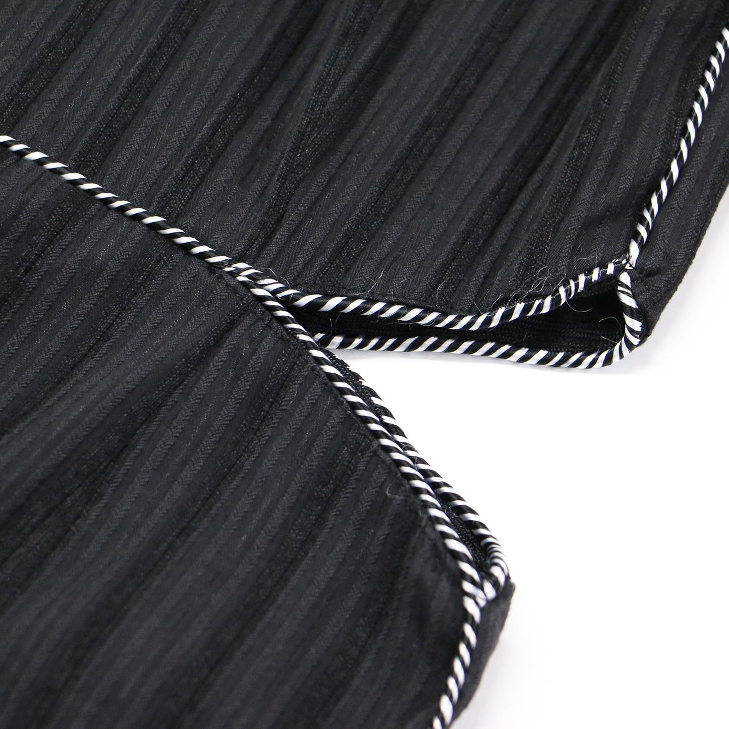 24春夏 ウエスト アウト ディテール ワンピース / ミディ丈 ノースリーブ ストライプ アメリカンスリーブ