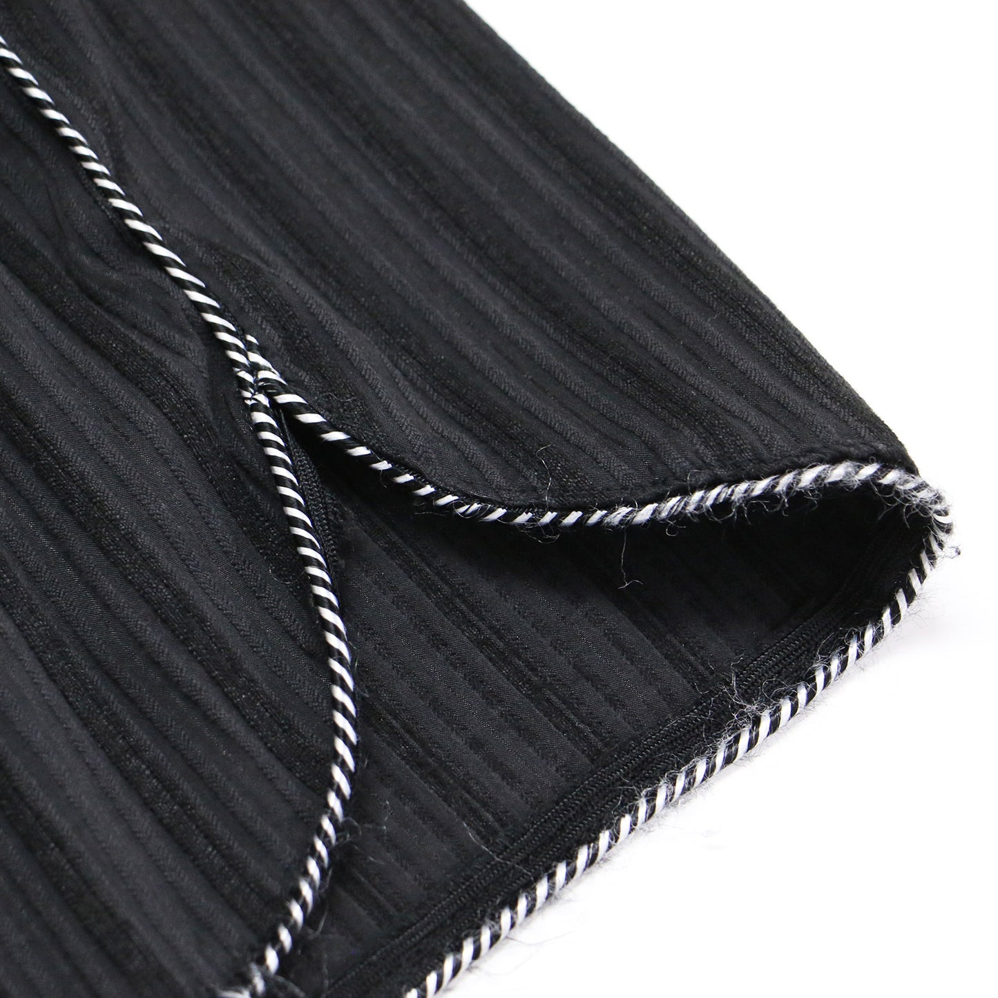 24春夏 ウエスト アウト ディテール ワンピース / ミディ丈 ノースリーブ ストライプ アメリカンスリーブ