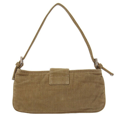 FENDI (フェンディ) コーデュロイ マンマバケット / ハンドバッグ ワン  