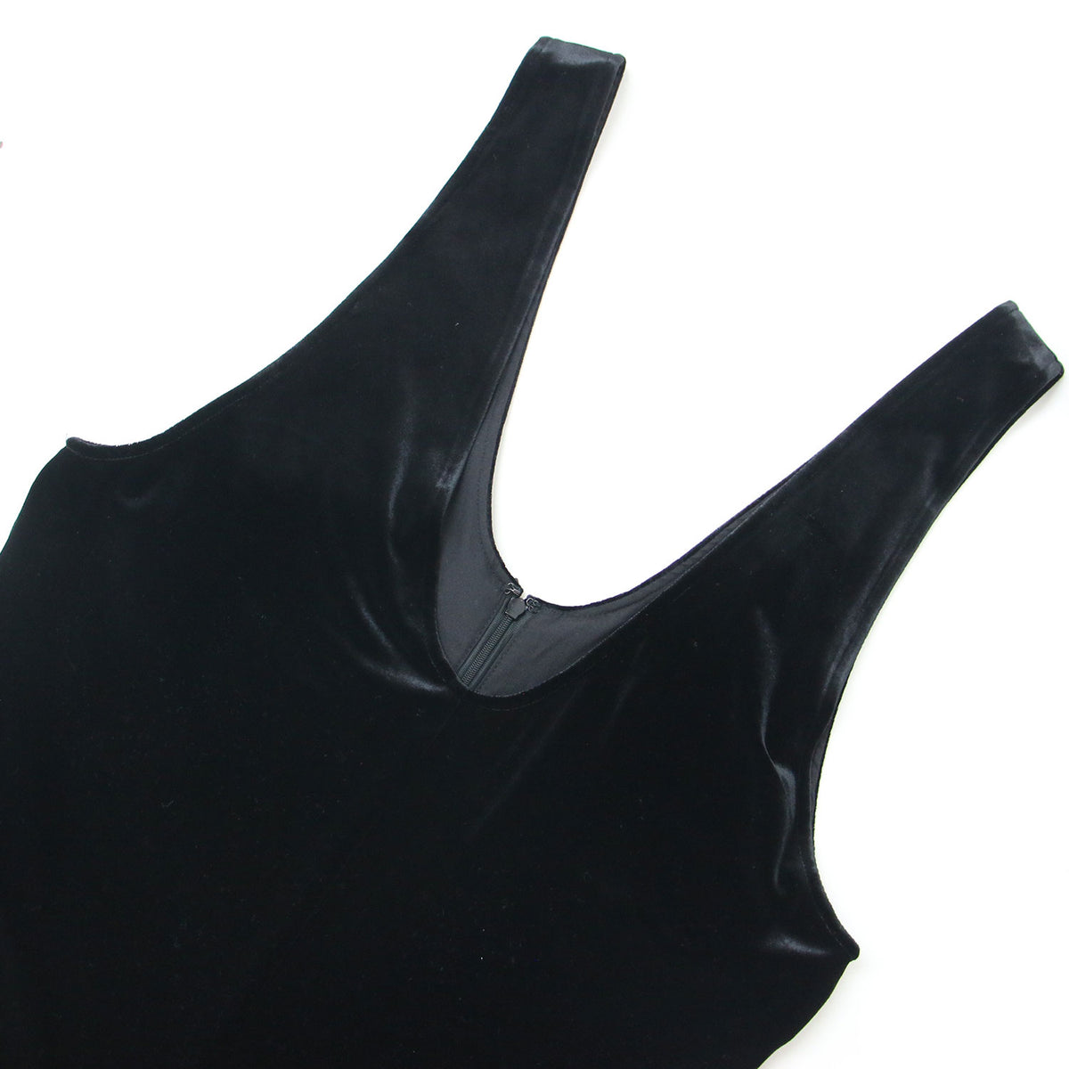 24秋冬 ベロア Vネック オールインワン / サロペット ストレッチ ワイド