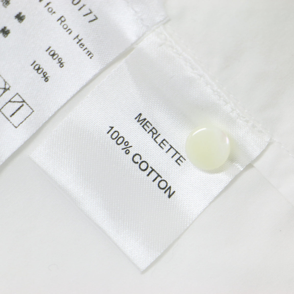 × Ron Herman 別注 Chaouen ロング ギャザー ワンピース / 長袖 クルーネック フレア コットン