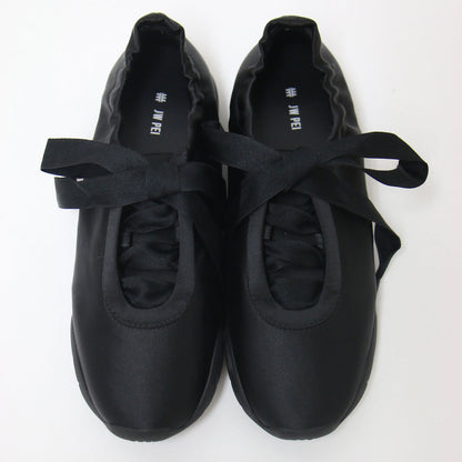 24秋冬 バレリーナ スニーカー / FLAVIA BALLERINA SNEAKERS レースアップ サテン リボン