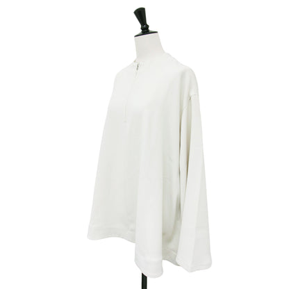 ハーフジップ フレア トップス / HALF ZIP FLARE TOPS ブラウス 長袖 ベルスリーブ