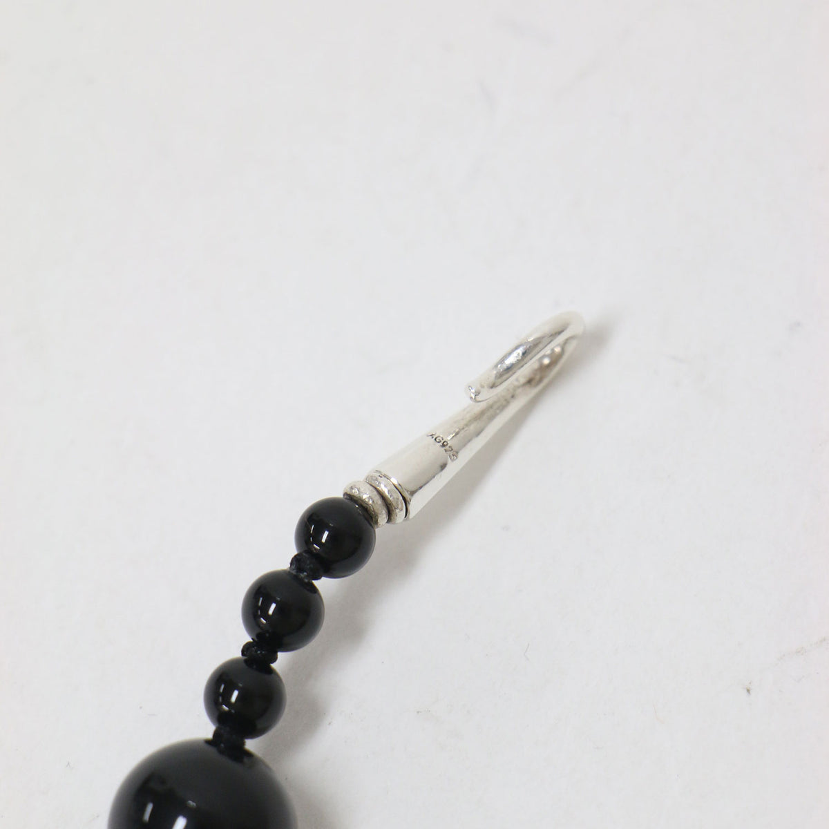 × JOURNAL STANDARD 別注 24春夏 ショート ネックレス / ブラックオニキス SV925