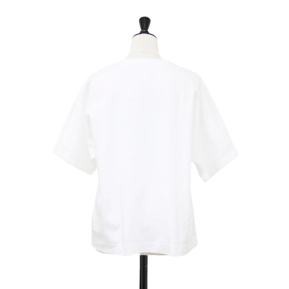 コットン クルーネック Tシャツ / 半袖 ドルマンスリーブ カットソー
