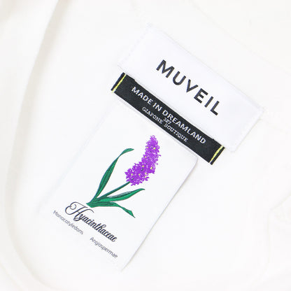 ギャザー スリーブ 半袖 Tシャツ / クルーネック パフスリーブ フリル クルーネック カットソー