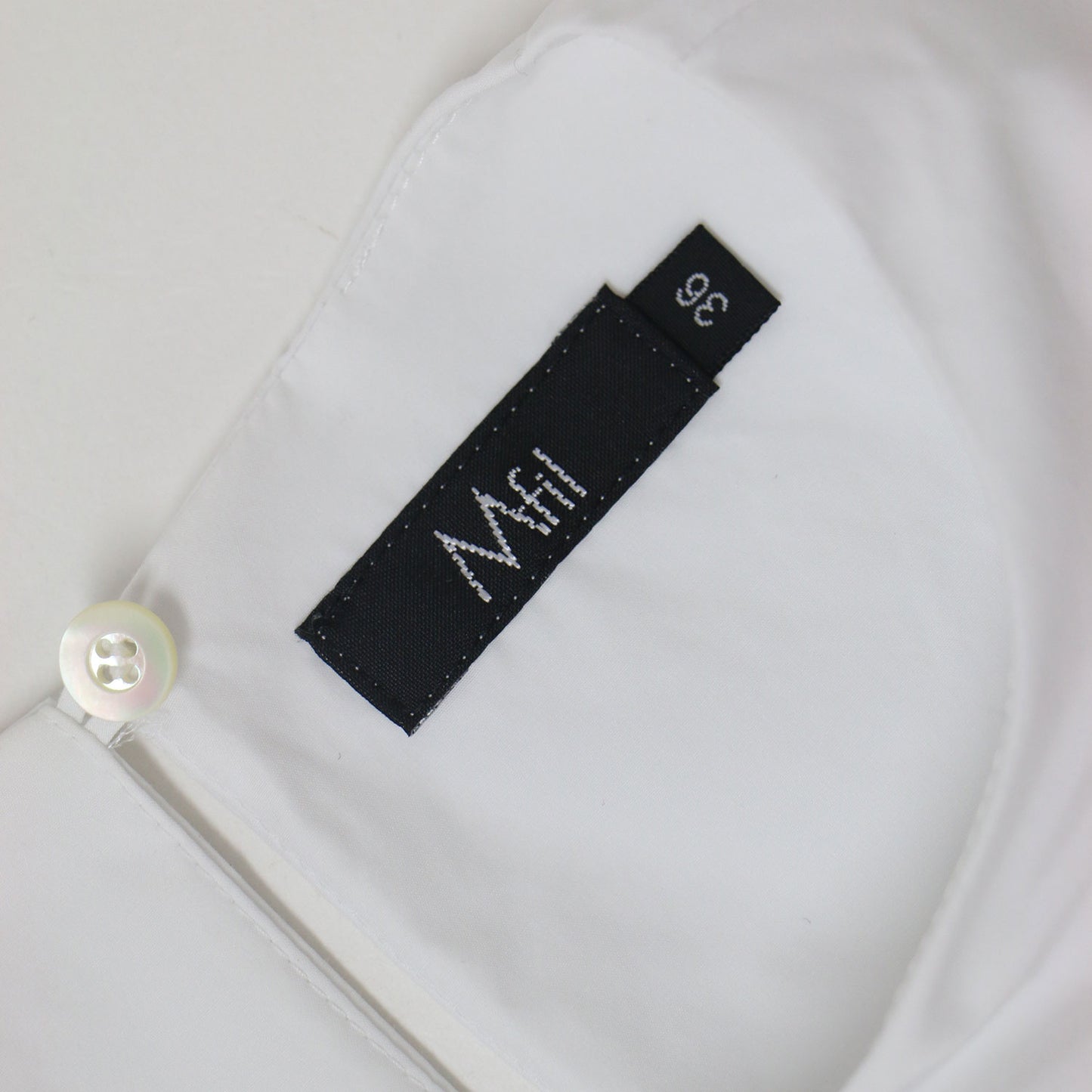 T/Cタフタ ギャザー デザイン スリーブ シャツ / クルーネック 長袖 ブラウス