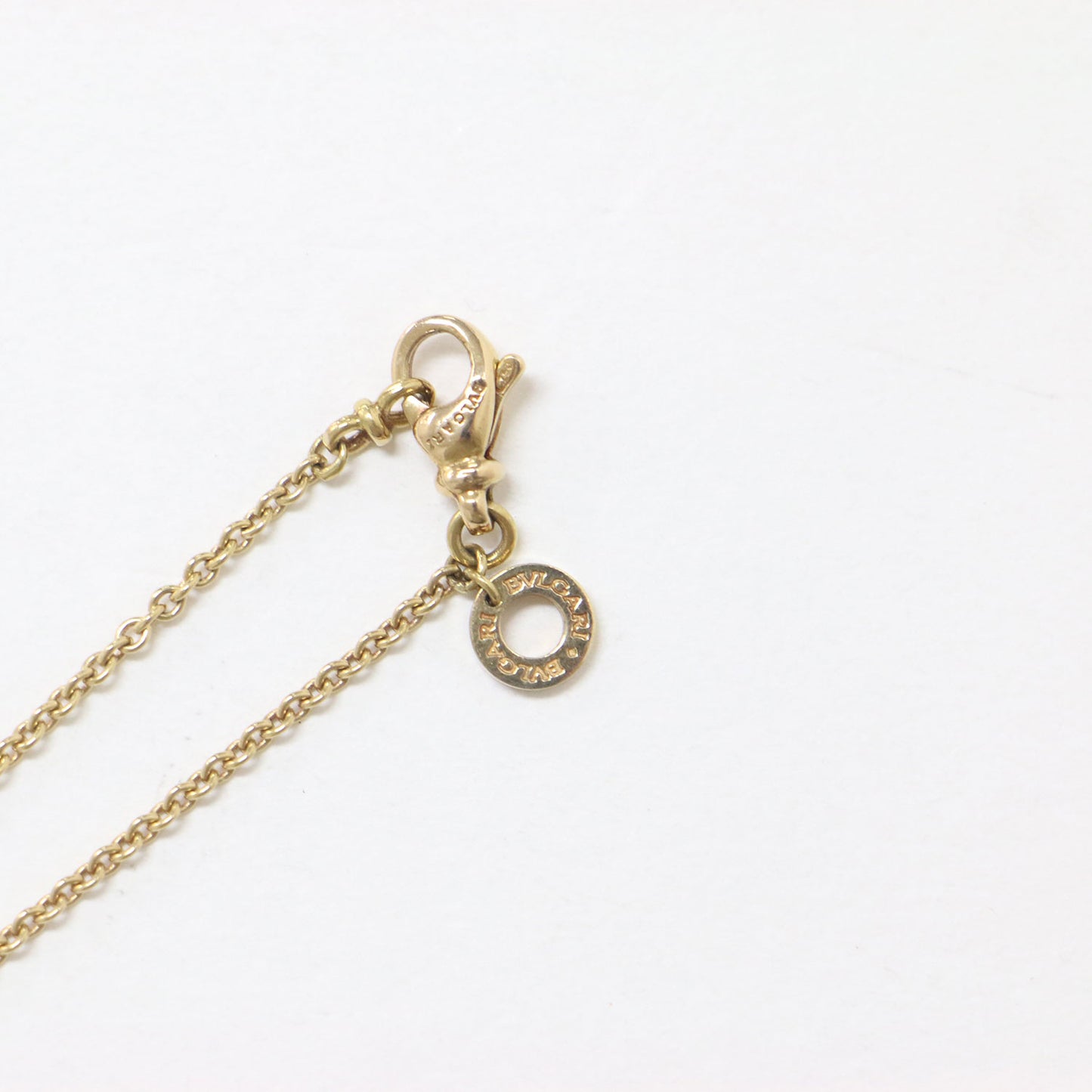 ビー ゼロワン ネックレス / K18YG チェーン ペンダント