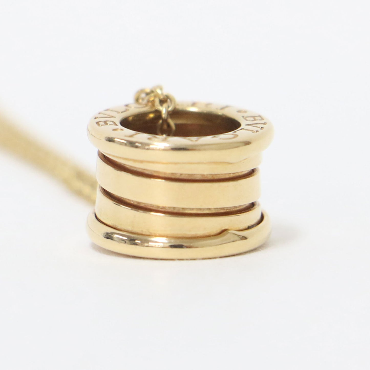 ビー ゼロワン ネックレス / K18YG チェーン ペンダント