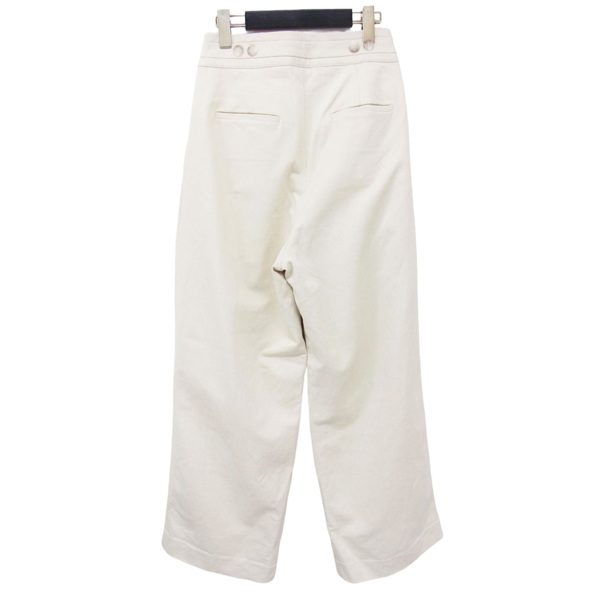 23秋冬 ピーチスキン タック トラウザーズ 12320719 / Peachskin Tuck Trousers パンツ ワイド コットン