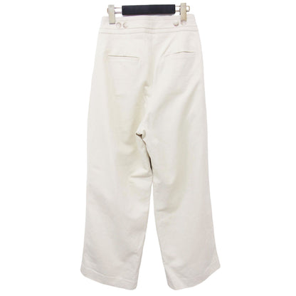 23秋冬 ピーチスキン タック トラウザーズ 12320719 / Peachskin Tuck Trousers パンツ ワイド コットン