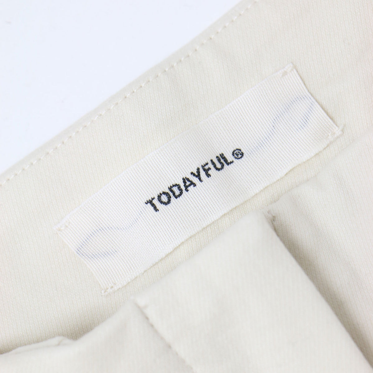 23秋冬 ピーチスキン タック トラウザーズ 12320719 / Peachskin Tuck Trousers パンツ ワイド コットン