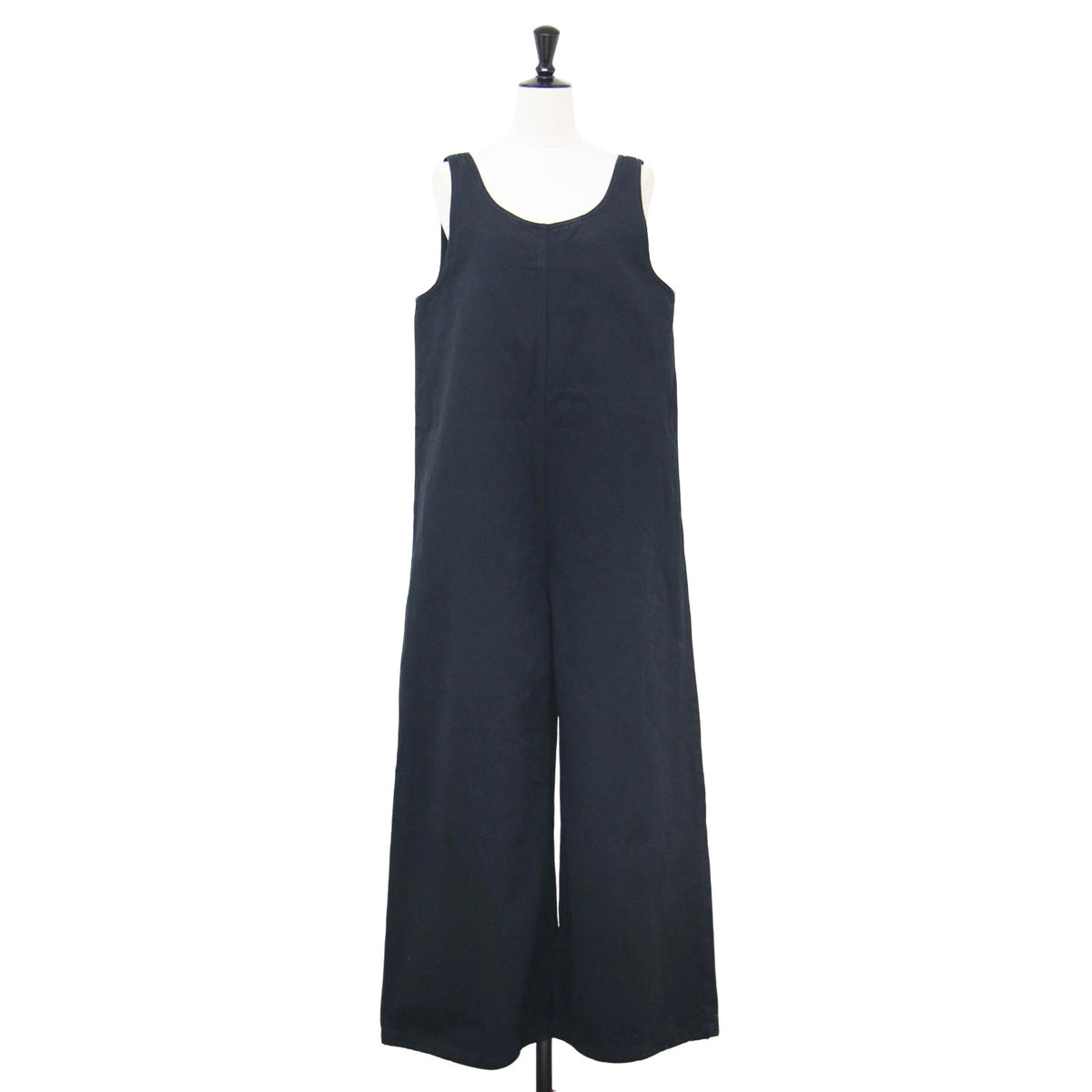 23秋冬 タンク ジャンプスーツ / TANK JUMPSUIT サロペット オールインワン ワイド オーガニック コットン