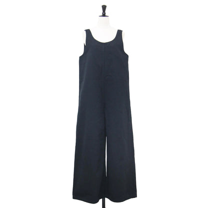 23秋冬 タンク ジャンプスーツ / TANK JUMPSUIT サロペット オールインワン ワイド オーガニック コットン