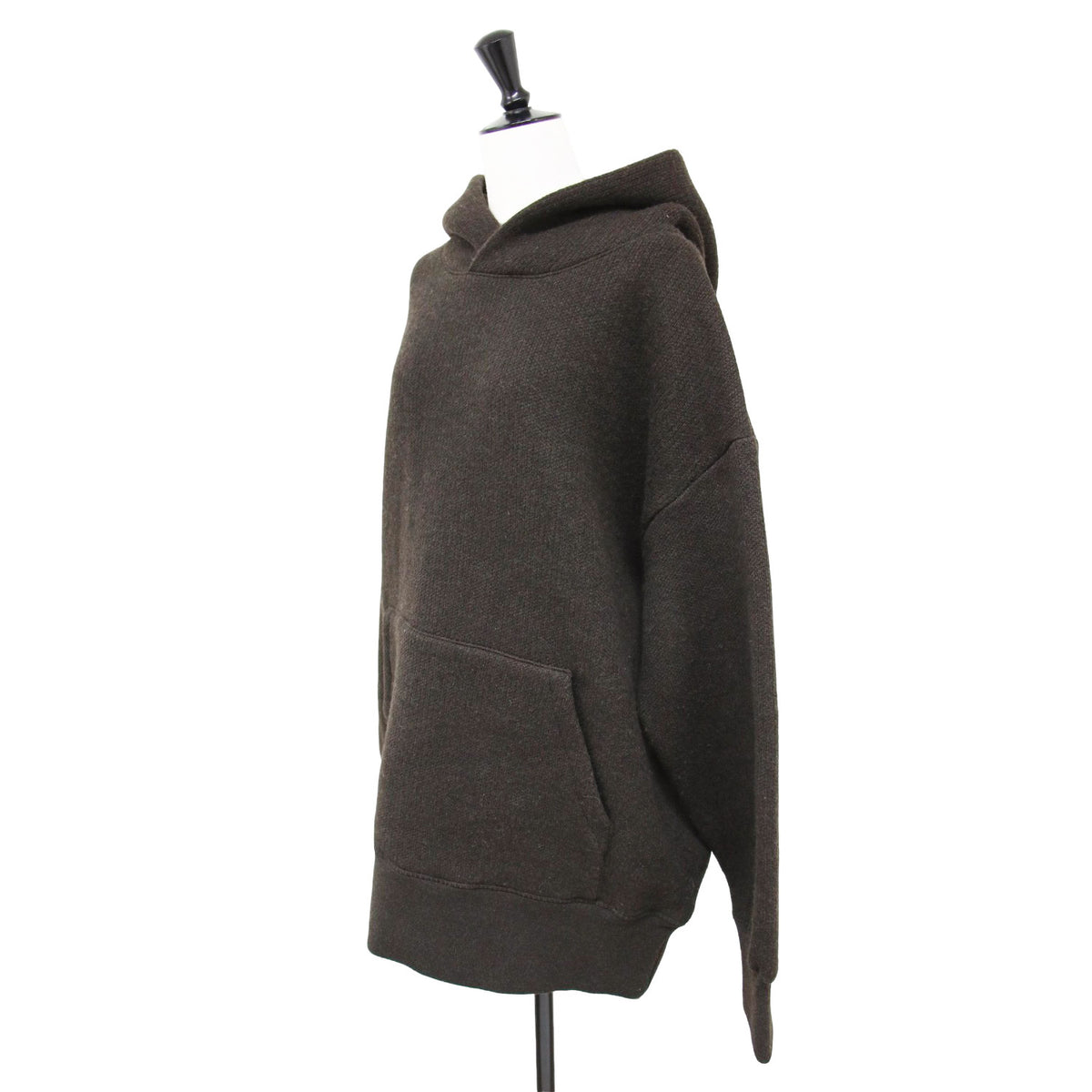 ニット パーカー / LIGHT INLAY PARKA フーディー 長袖 インレイ編み ウール