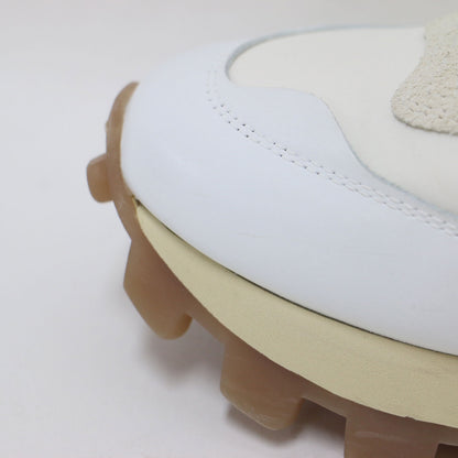 1T チャンキーソール スニーカー / レザー スウェード ファブリック ローカット レースアップ ワンティー