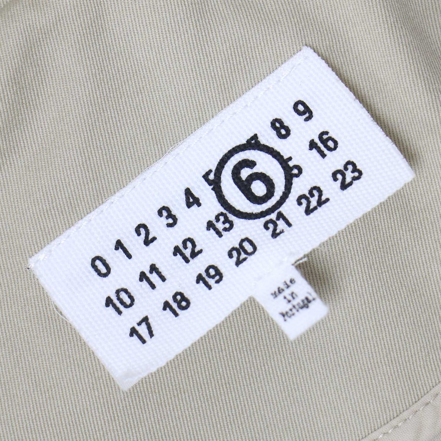 24春夏 コットン ギャバジン ベルト付き ステンカラー コート / カットオフ ラグランスリーブ ロング