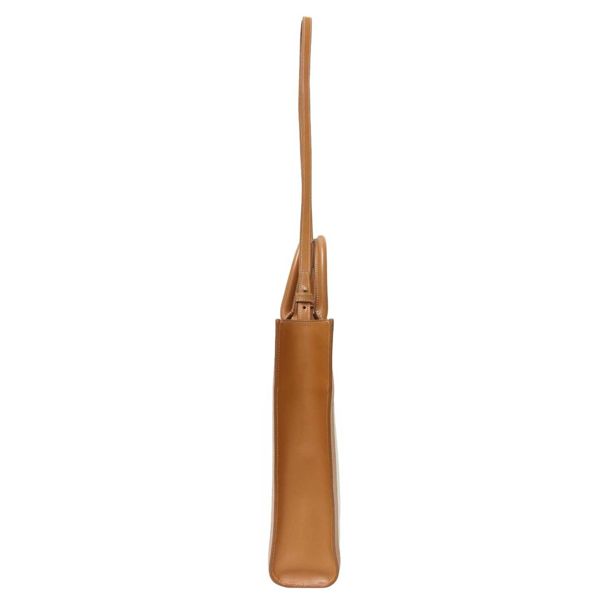 バーティカル カバ スモール トートバッグ / Small Vertical Cabas ショルダーバッグ 2WAY キャンバス レザー ロゴ