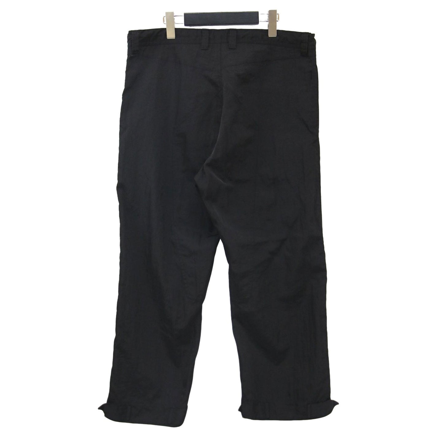 ナイロン カーゴ パンツ / ドロスト 裾しぼり ワイド テーパード