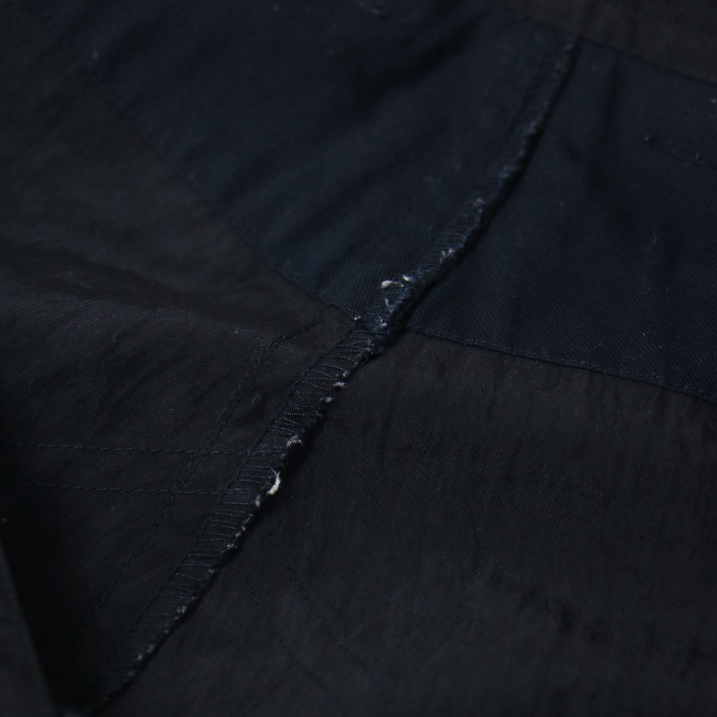 ナイロン カーゴ パンツ / ドロスト 裾しぼり ワイド テーパード