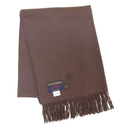 23秋冬 ウール ストール / マフラー 大判 フリンジ