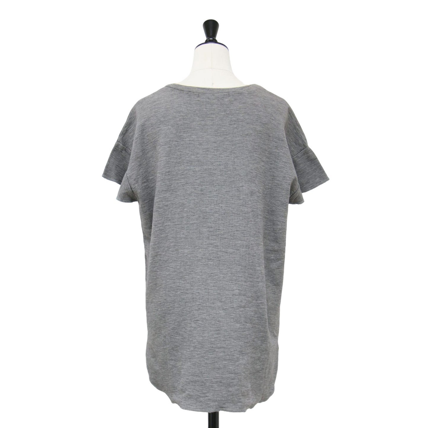 コットン ジャージー フレンチリーブ Tシャツ / クルーネック カットソー 半袖