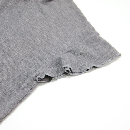 コットン ジャージー フレンチリーブ Tシャツ / クルーネック カットソー 半袖
