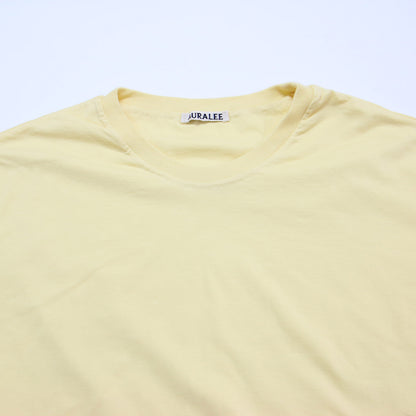 ハイゲージ ダブルクロス Tシャツ / クルーネック 半袖 コットン カットソー