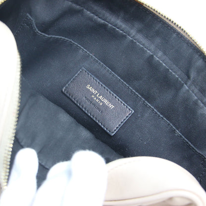ルーカメラバッグ / ショルダーバッグ タッセル フリンジ キルティング YSL ロゴ レザー