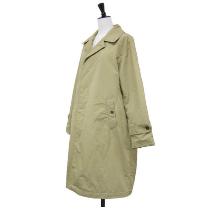 × BEAMS BOY 別注 ステンカラー コート / ロング丈 タフタ プリマロフト 中綿 ロゴ