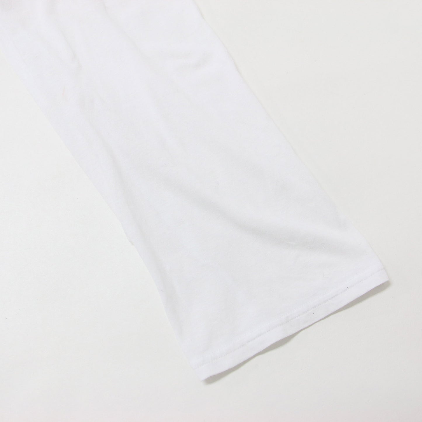 アシンメトリー ロングスリーブ Tシャツ / ロンパース 長袖 コットン カットソー