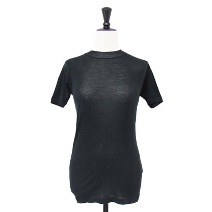 シアー リブ ショートスリーブ Tシャツ / GIZA SUPER HIGH GAUGE TEE カットソー 半袖 ギザコットン