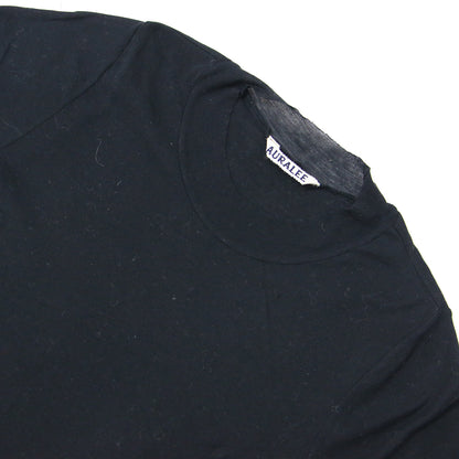 シアー リブ ショートスリーブ Tシャツ / GIZA SUPER HIGH GAUGE TEE カットソー 半袖 ギザコットン