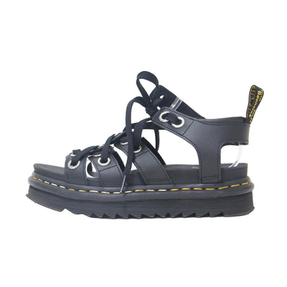 BLAIRE HDW サンダル / レザー レースアップ アイレット フラット ボリュームソール