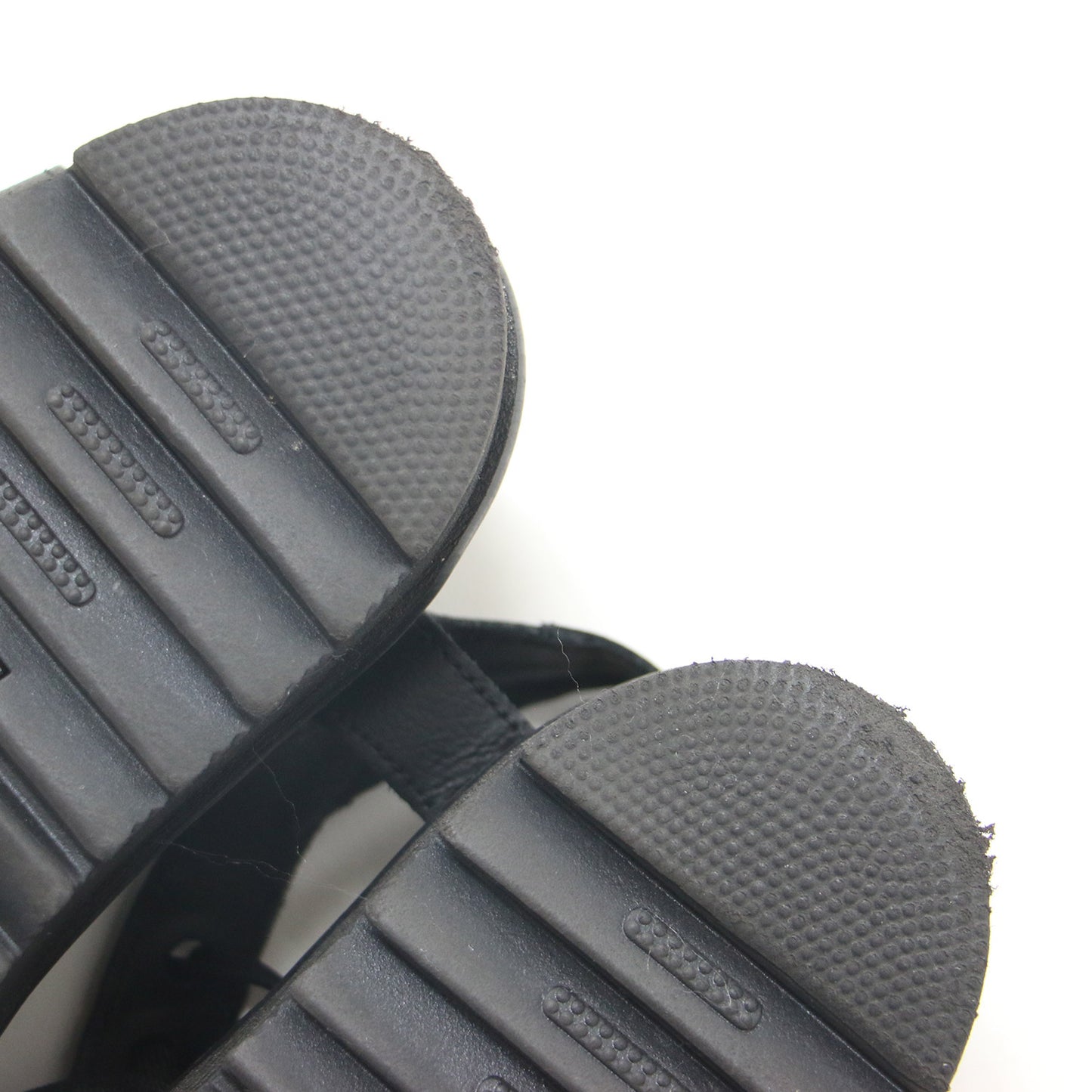 BLAIRE HDW サンダル / レザー レースアップ アイレット フラット ボリュームソール